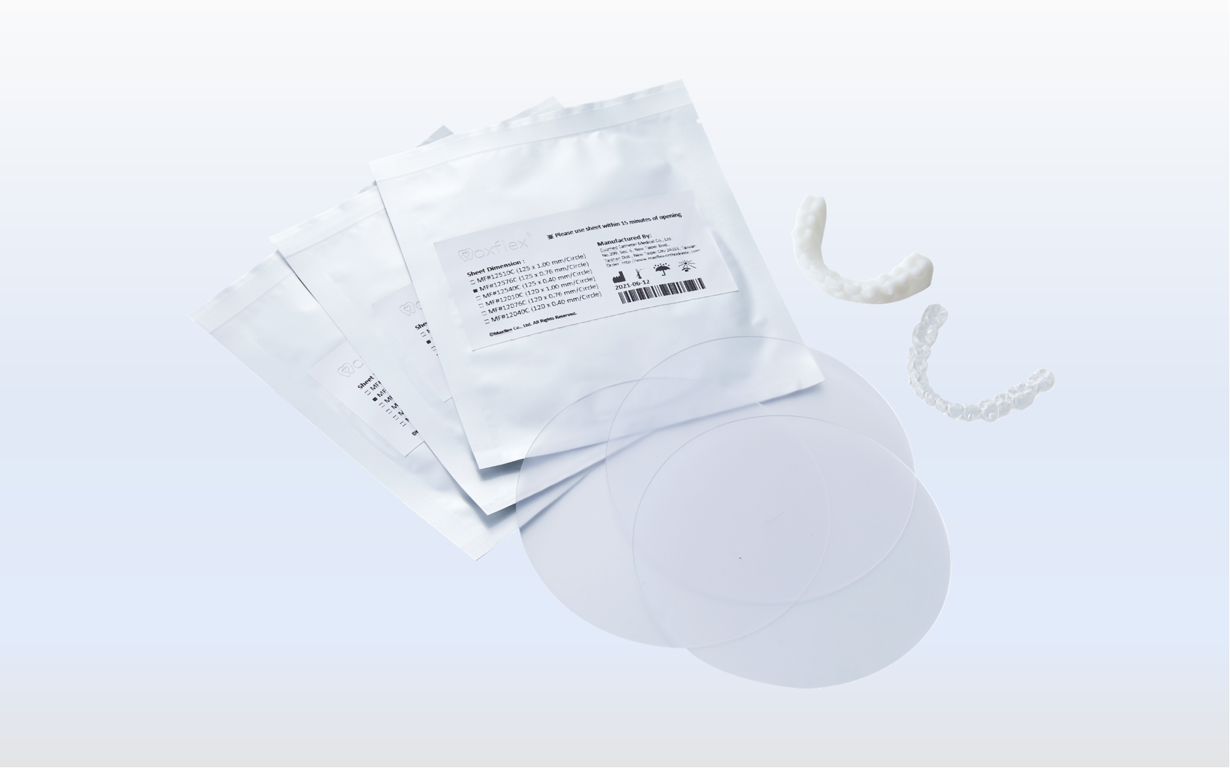 Dental coping sheet - Invisible Braces for Teeth